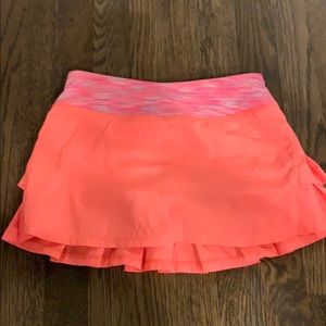 Ivivva pink skirt kids size 10